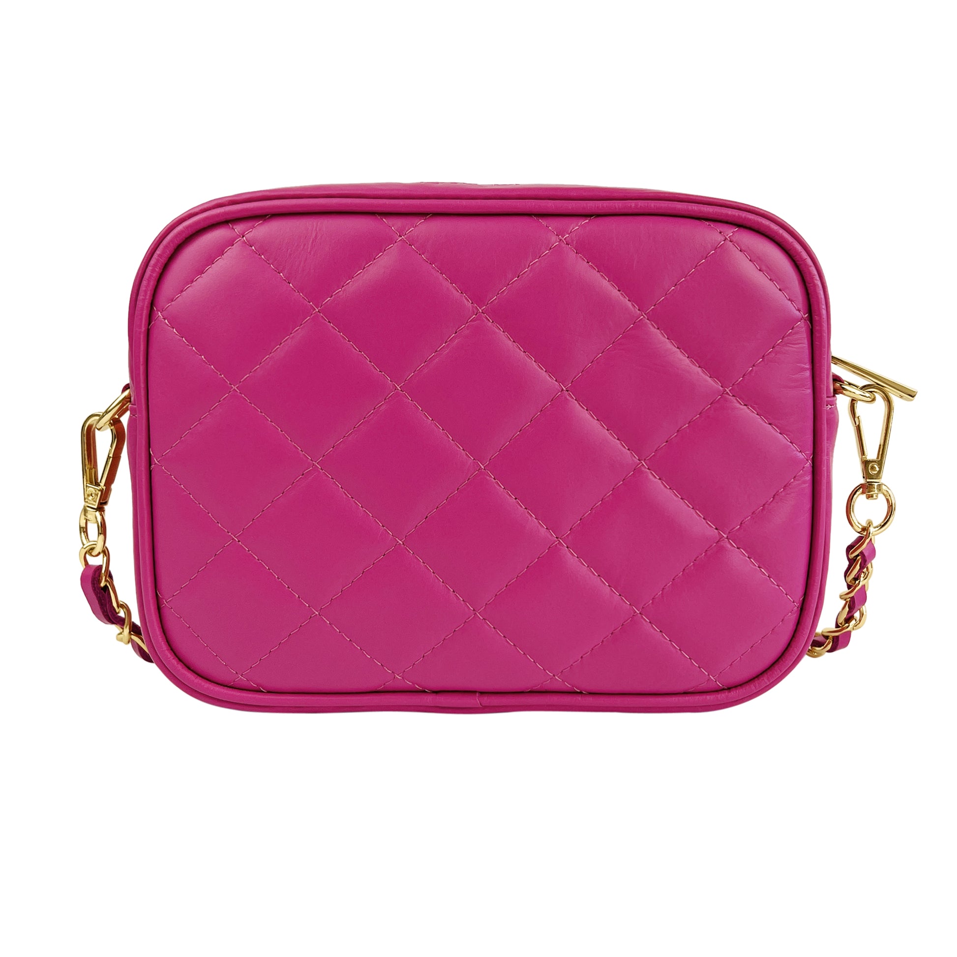 Borsa Donna a Tracolla, In Vera Pelle Trapuntata, Made in Italy, Modello Nora Parubi Borse - vista 22
