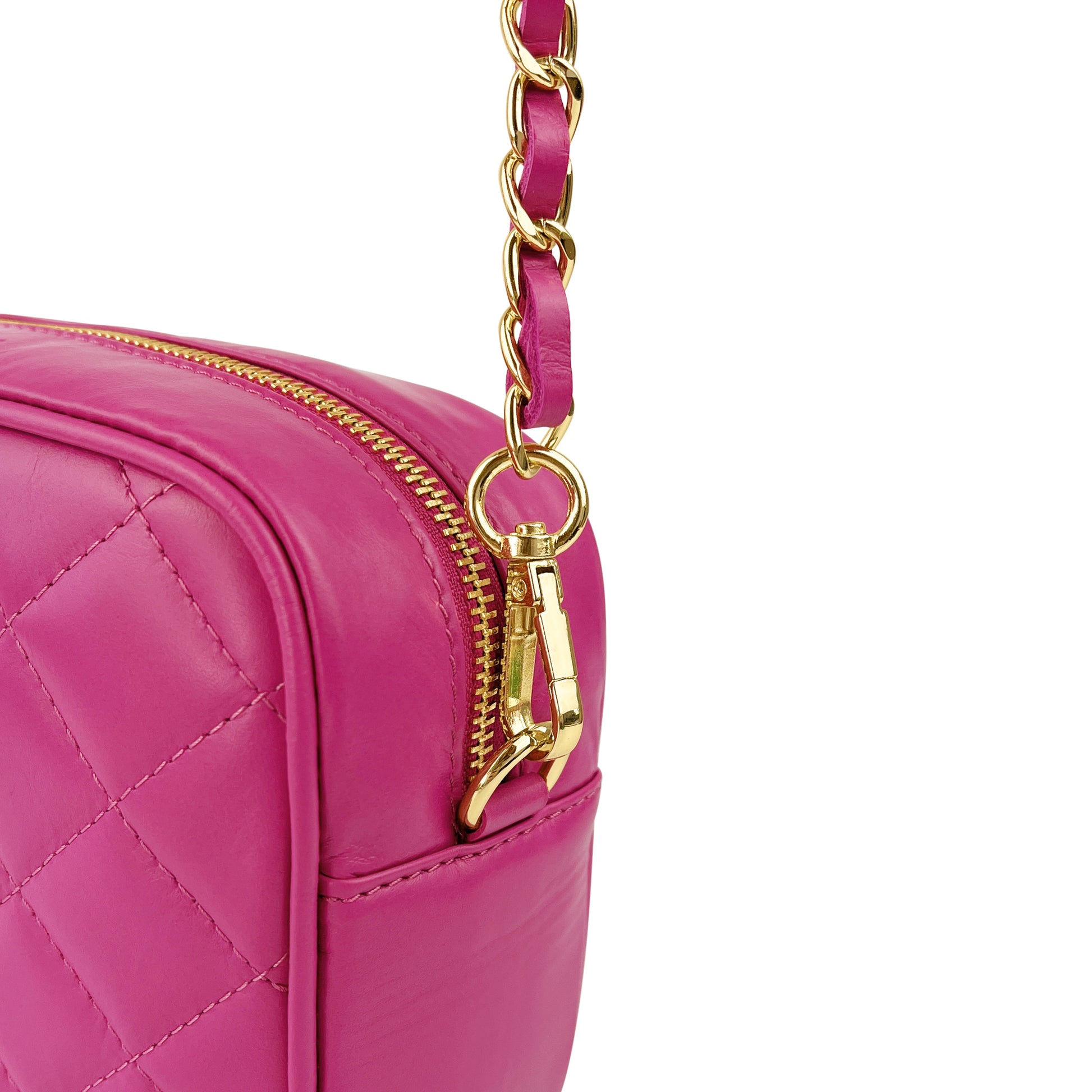 Borsa Donna a Tracolla, In Vera Pelle Trapuntata, Made in Italy, Modello Nora Parubi Borse - vista 25