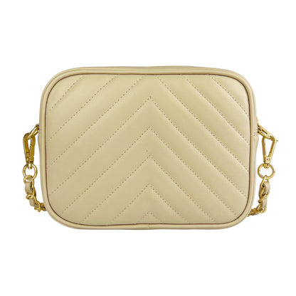 Borsa Donna a Tracolla, In Vera Pelle Trapuntata, Made in Italy, Modello Lola Parubi Borse - vista 113