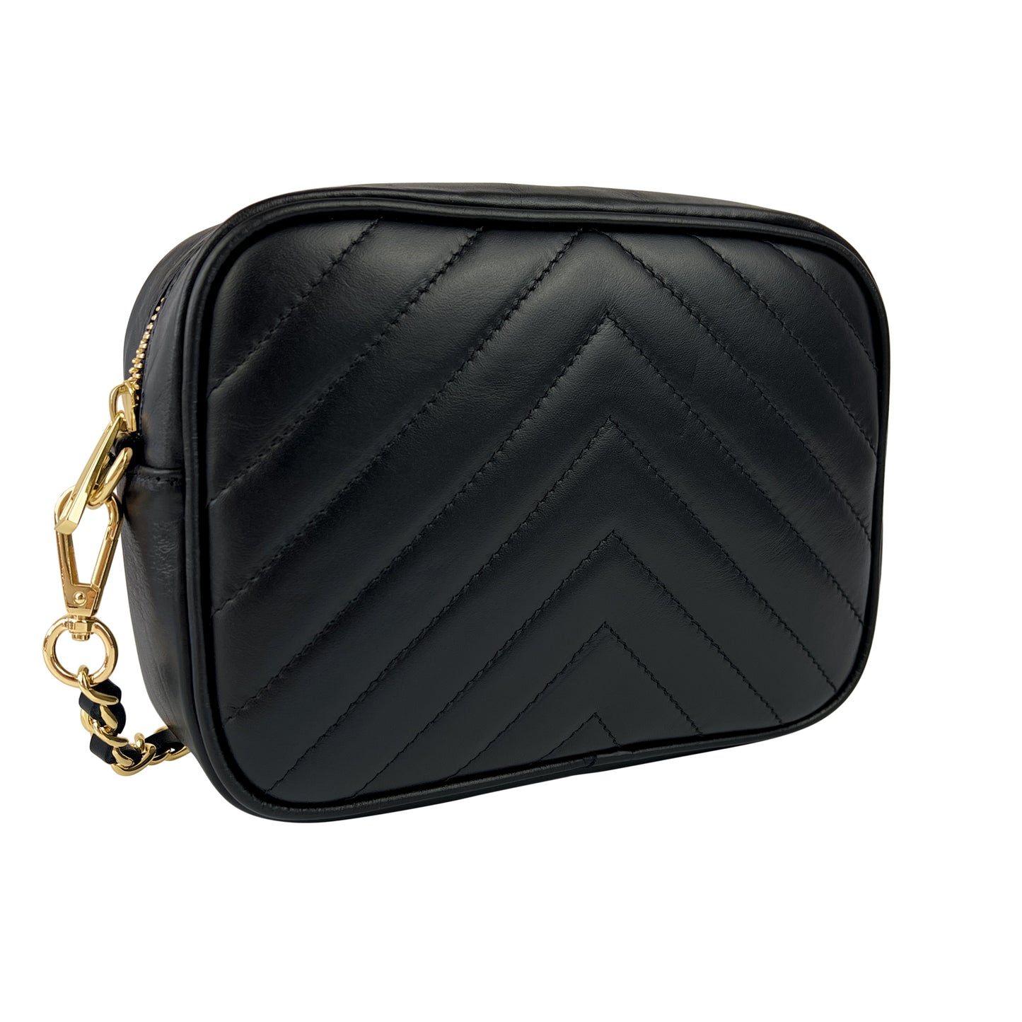 Borsa Donna a Tracolla, In Vera Pelle Trapuntata, Made in Italy, Modello Lola Parubi Borse - vista 12