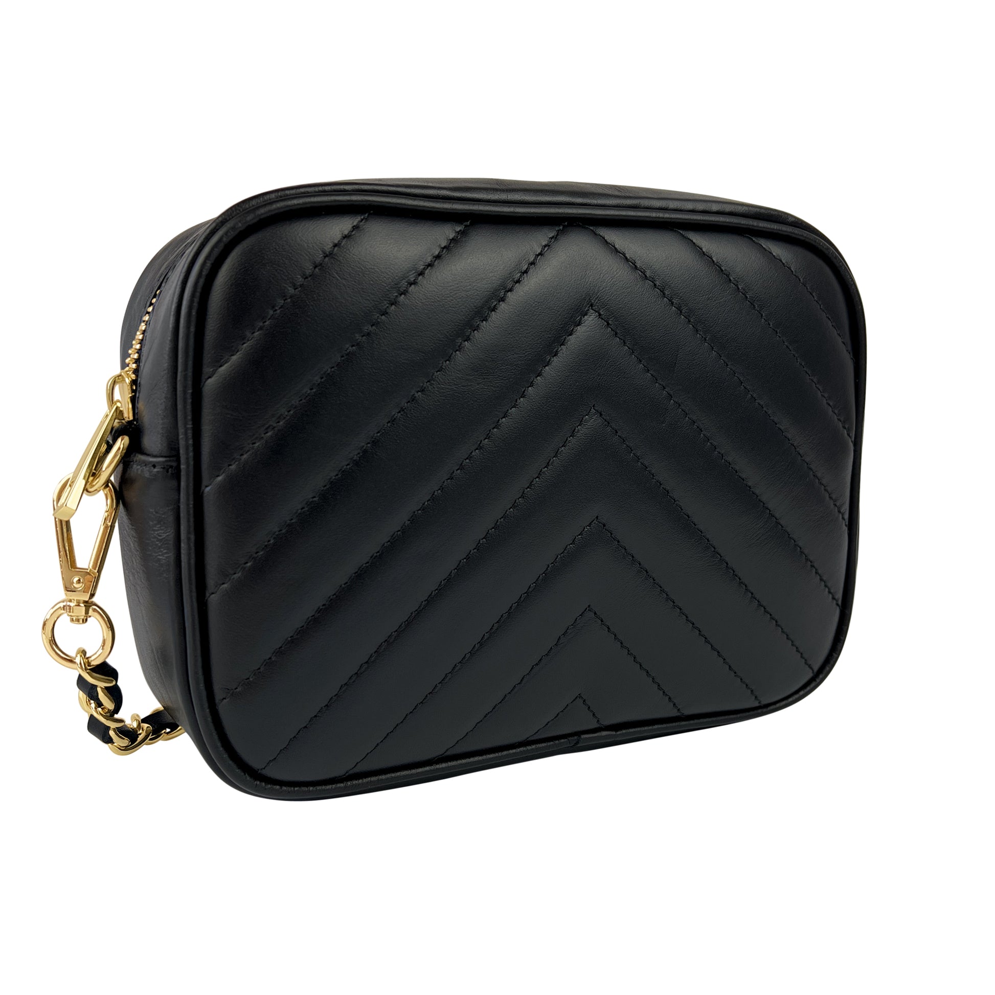 Borsa Donna a Tracolla, In Vera Pelle Trapuntata, Made in Italy, Modello Lola Parubi Borse - vista 12
