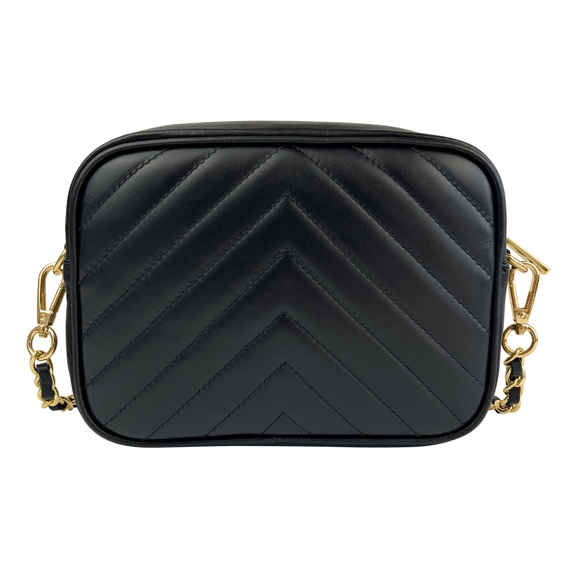 Borsa Donna a Tracolla, In Vera Pelle Trapuntata, Made in Italy, Modello Lola Parubi Borse - vista 13