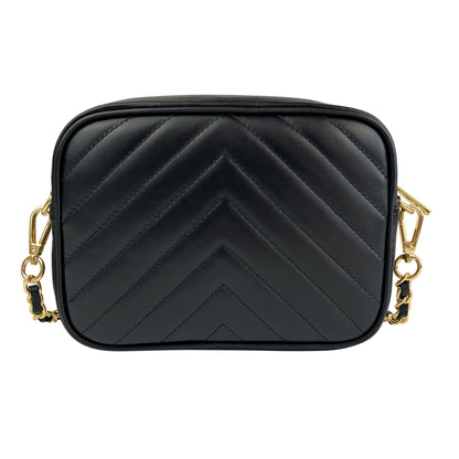 Borsa Donna a Tracolla, In Vera Pelle Trapuntata, Made in Italy, Modello Lola Parubi Borse - vista 13
