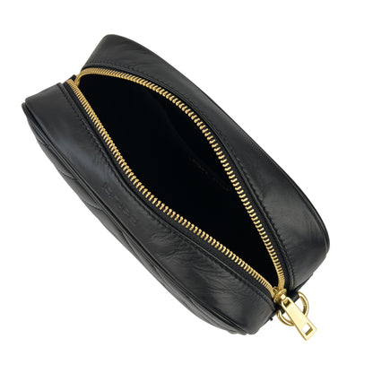 Borsa Donna a Tracolla, In Vera Pelle Trapuntata, Made in Italy, Modello Lola Parubi Borse - vista 16