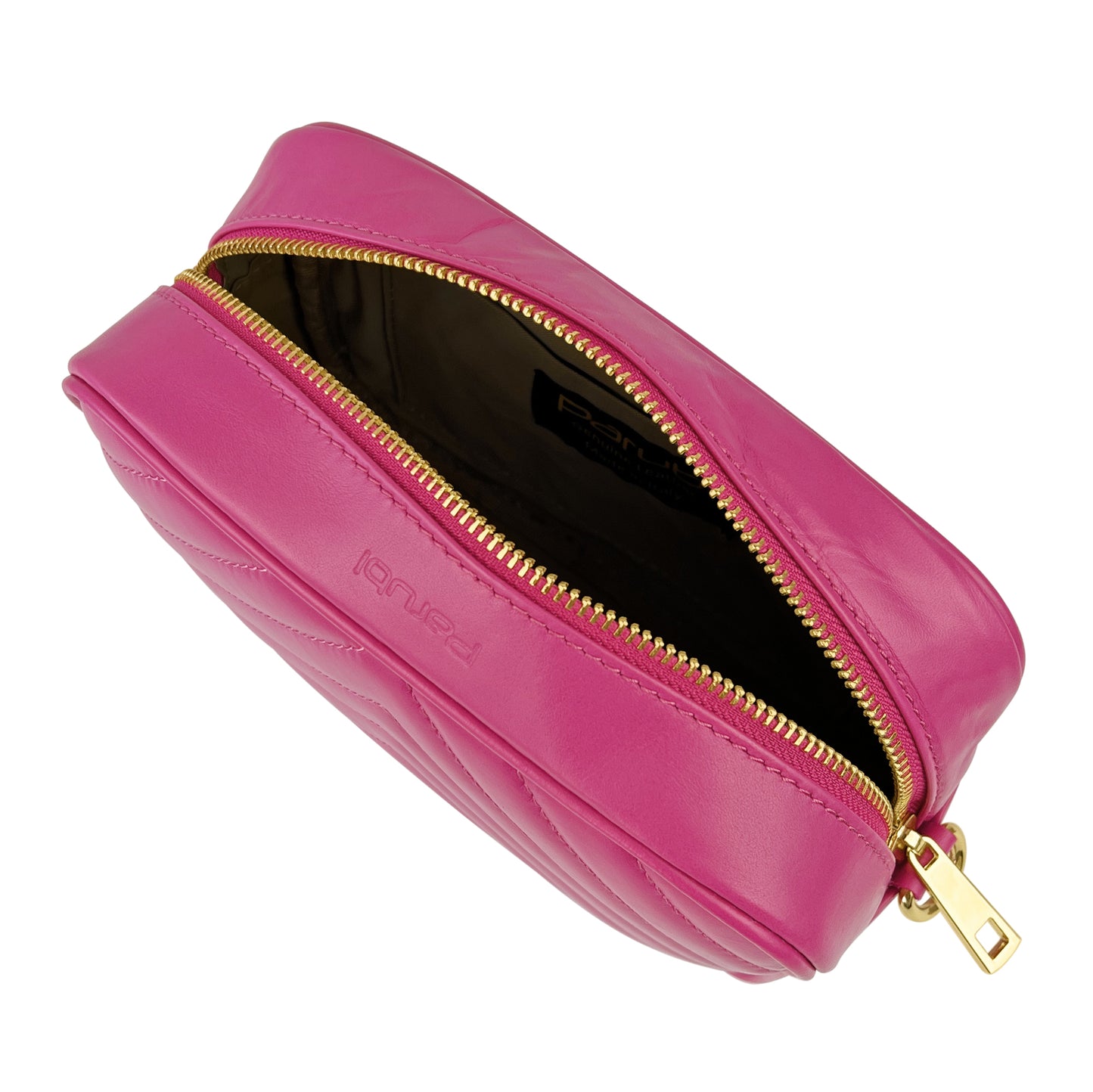 Borsa Donna a Tracolla, In Vera Pelle Trapuntata, Made in Italy, Modello Lola Parubi Borse - vista 6