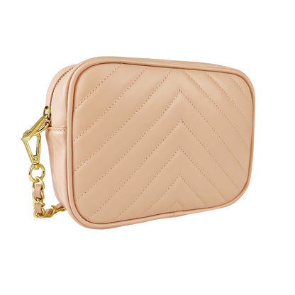 Borsa Donna a Tracolla, In Vera Pelle Trapuntata, Made in Italy, Modello Lola Parubi Borse - vista 32