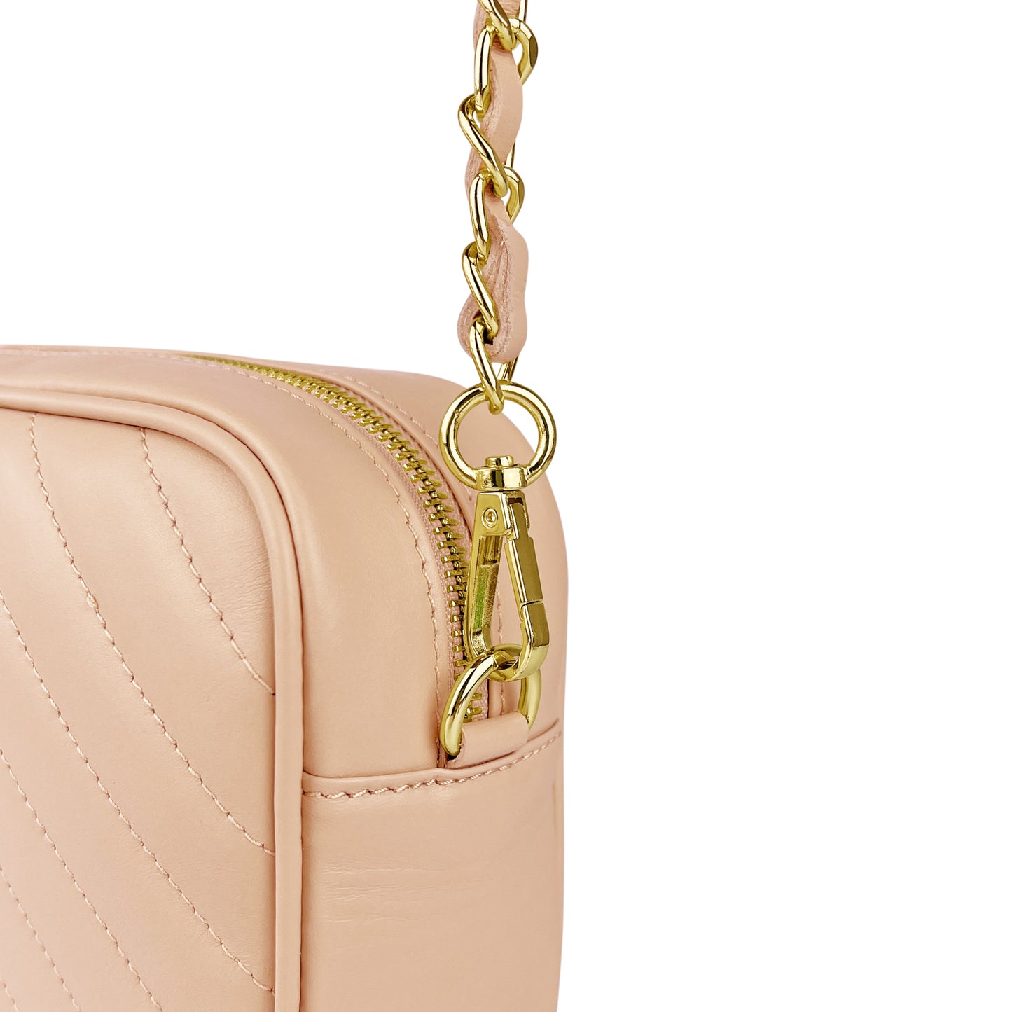 Borsa Donna a Tracolla, In Vera Pelle Trapuntata, Made in Italy, Modello Lola Parubi Borse - vista 35