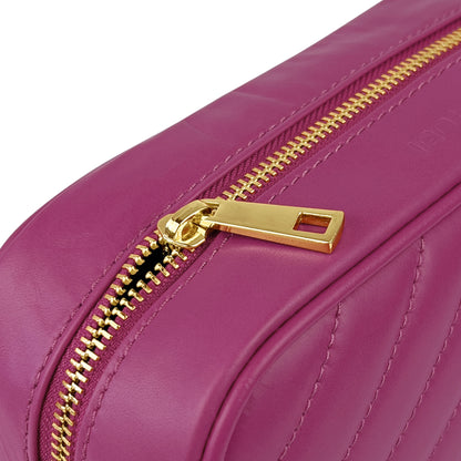 Borsa Donna a Tracolla, In Vera Pelle Trapuntata, Made in Italy, Modello Lola Parubi Borse - vista 94