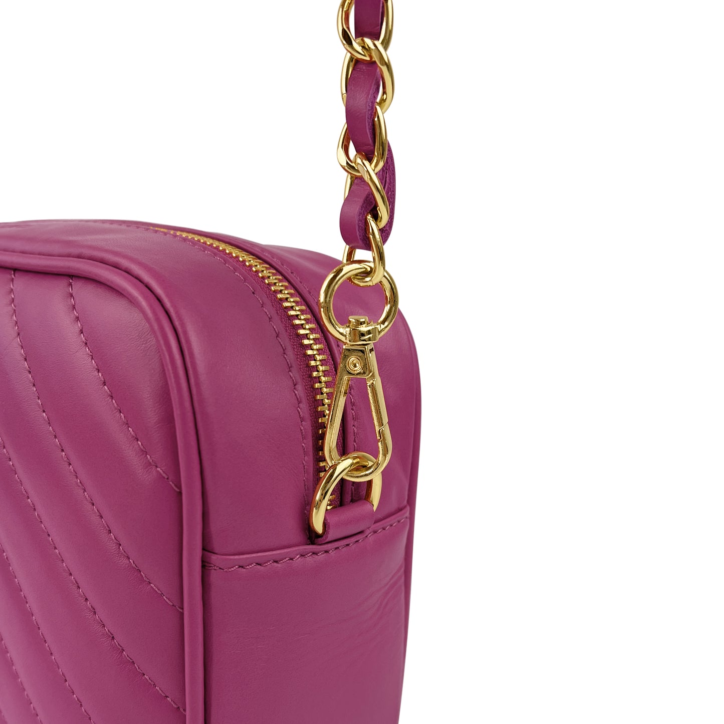 Borsa Donna a Tracolla, In Vera Pelle Trapuntata, Made in Italy, Modello Lola Parubi Borse - vista 95