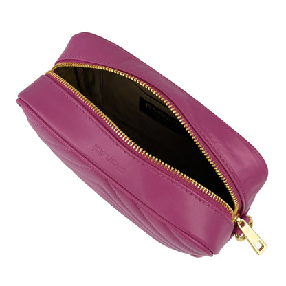 Borsa Donna a Tracolla, In Vera Pelle Trapuntata, Made in Italy, Modello Lola Parubi Borse - vista 96