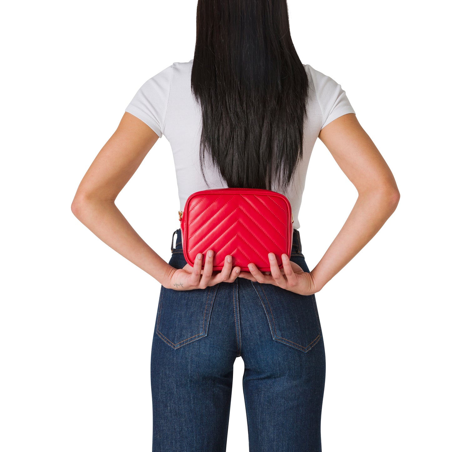 Borsa Donna a Tracolla, In Vera Pelle Trapuntata, Made in Italy, Modello Lola Parubi Borse - vista 149