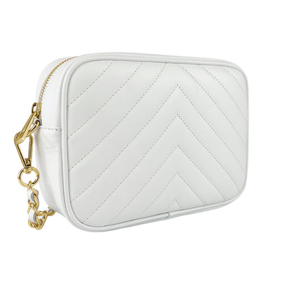 Borsa Donna a Tracolla, In Vera Pelle Trapuntata, Made in Italy, Modello Lola Parubi Borse - vista 121