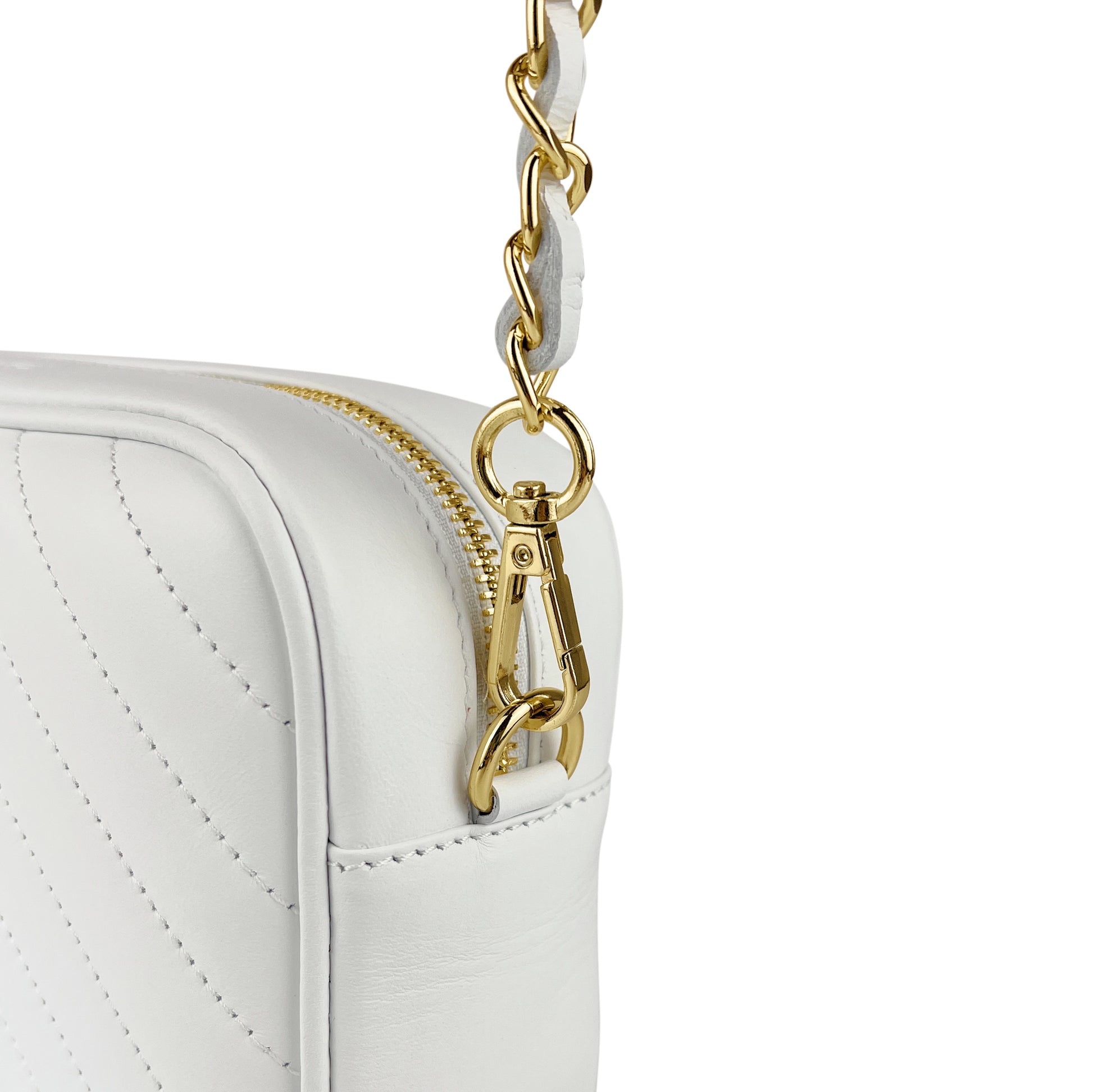 Borsa Donna a Tracolla, In Vera Pelle Trapuntata, Made in Italy, Modello Lola Parubi Borse - vista 124