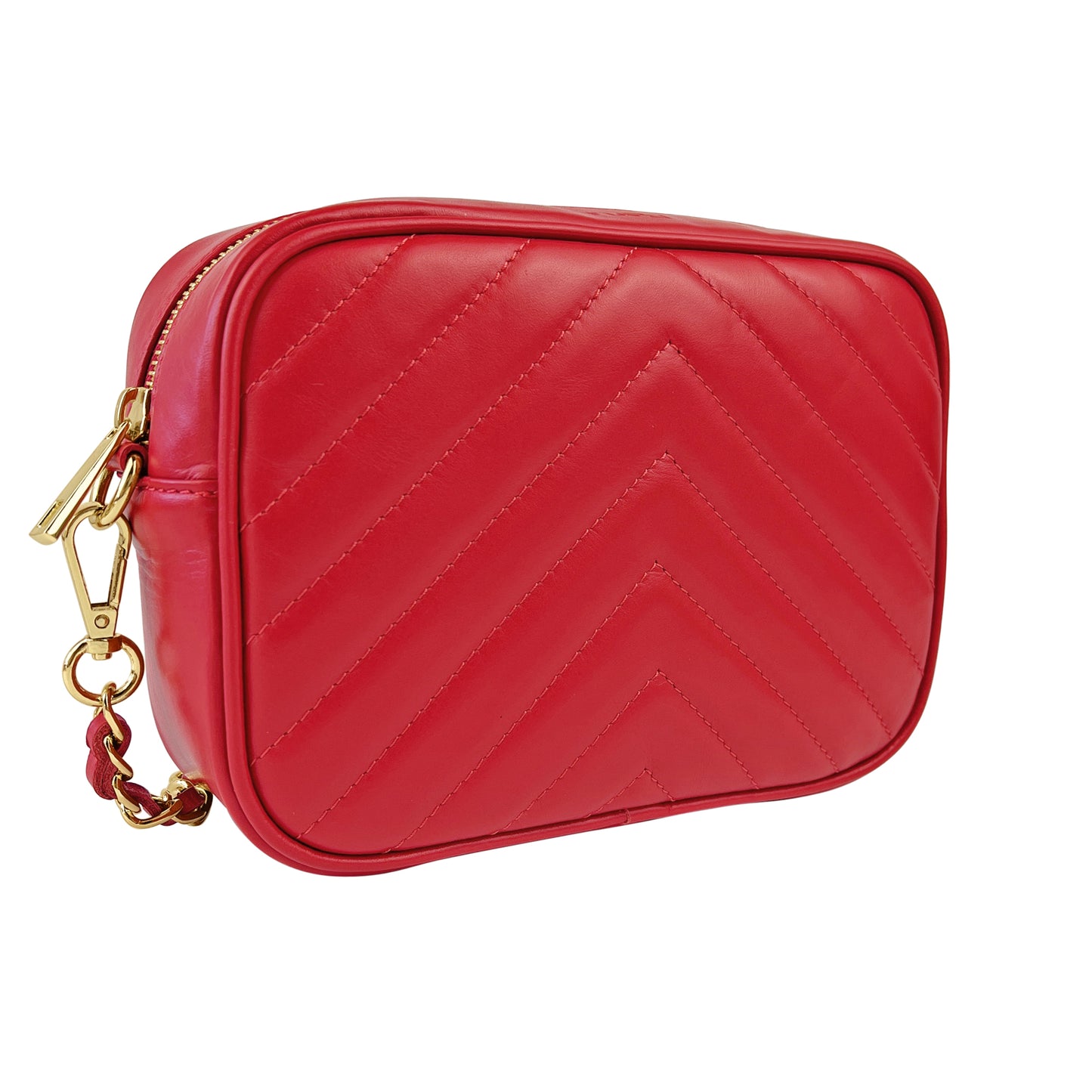 Borsa Donna a Tracolla, In Vera Pelle Trapuntata, Made in Italy, Modello Lola Parubi Borse - vista 27