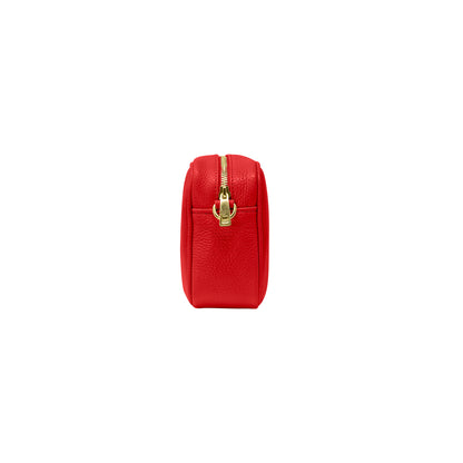 Borsa Donna a Tracolla Rossa, In Vera Pelle, Made in Italy, Ginevra Parubi Borse rosso - vista 3