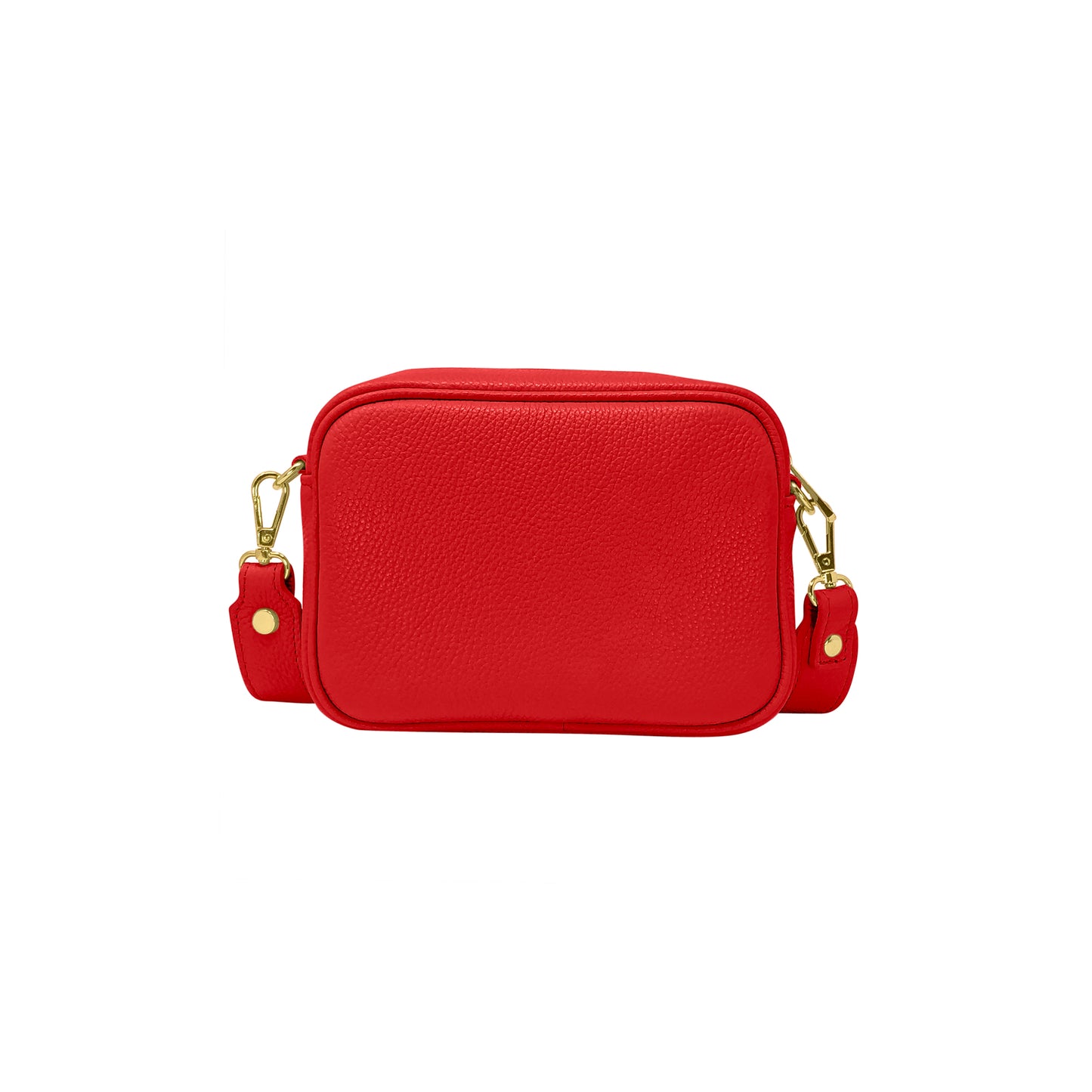 Borsa Donna a Tracolla Rossa, In Vera Pelle, Made in Italy, Ginevra Parubi Borse rosso - vista 4