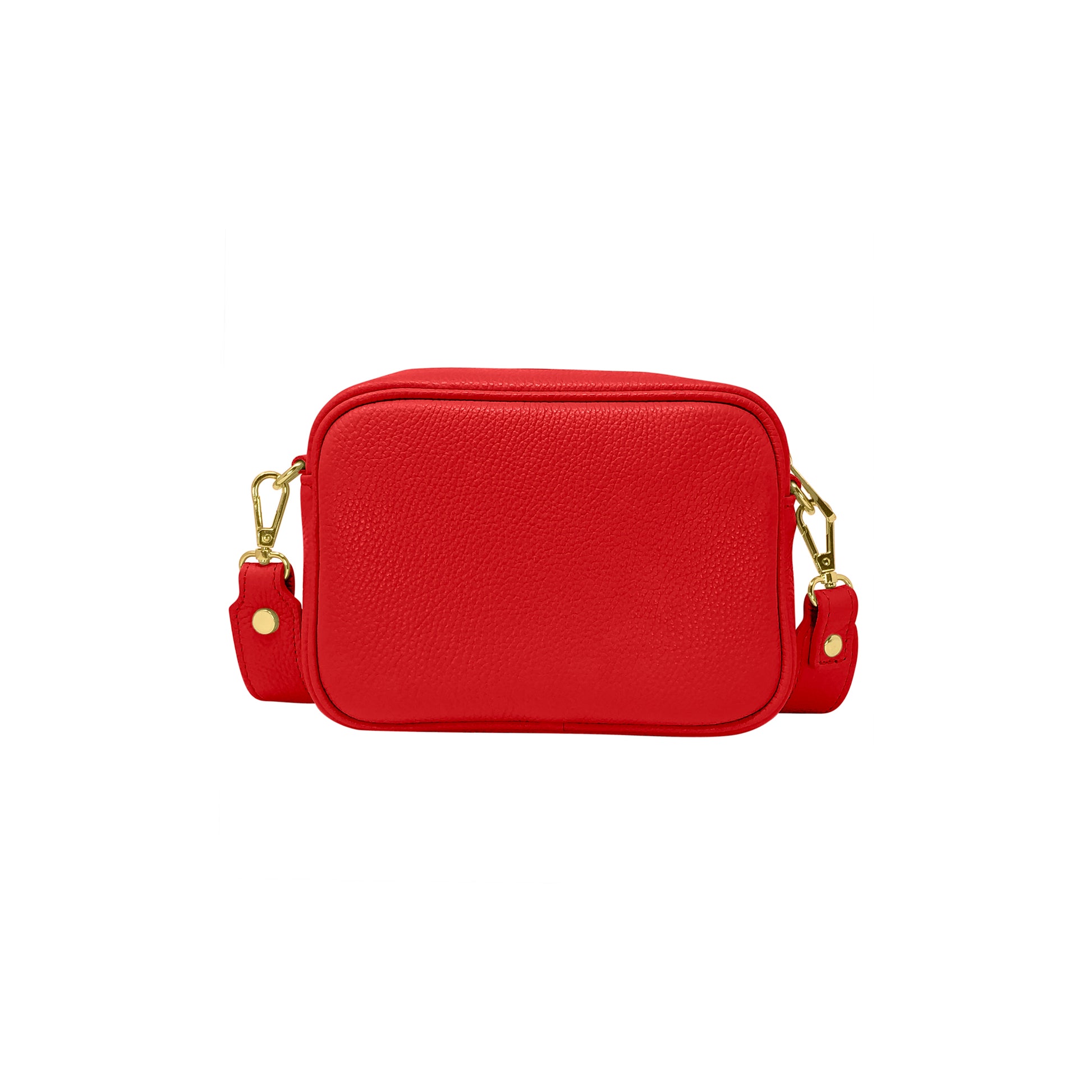 Borsa Donna a Tracolla Rossa, In Vera Pelle, Made in Italy, Ginevra Parubi Borse rosso - vista 4