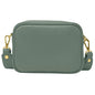 Borsa Donna a Tracolla, In Vera Pelle, Made in Italy, Modello Ginevra Parubi Borse Grigio azzurro - vista 135