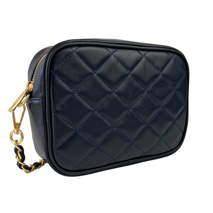 Borsa Donna a Tracolla, In Vera Pelle Trapuntata, Made in Italy, Modello Nora Parubi Borse - vista 132