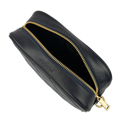 Borsa Donna a Tracolla, In Vera Pelle Trapuntata, Made in Italy, Modello Nora Parubi Borse - vista 136