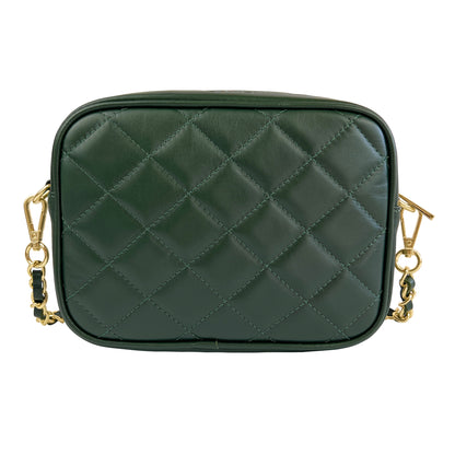 Borsa Donna a Tracolla, In Vera Pelle Trapuntata, Made in Italy, Modello Nora Parubi Borse - vista 151