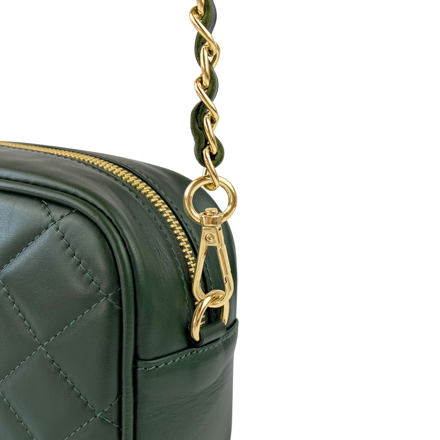 Borsa Donna a Tracolla, In Vera Pelle Trapuntata, Made in Italy, Modello Nora Parubi Borse - vista 152