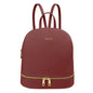 Zaino Donna, In Vera Pelle, Made in Italy, Modello Maya Parubi Bordeaux - vista 28