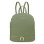 Zaino Donna, In Vera Pelle, Made in Italy, Modello Maya Parubi Verde Salvia - vista 11
