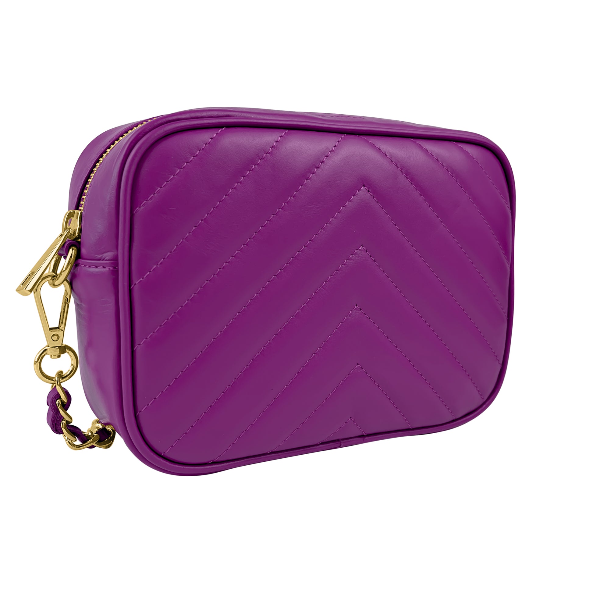 Borsa Donna a Tracolla, In Vera Pelle Trapuntata, Made in Italy, Modello Lola Parubi Borse - vista 74