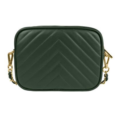 Borsa Donna a Tracolla, In Vera Pelle Trapuntata, Made in Italy, Modello Lola Parubi Borse - vista 56