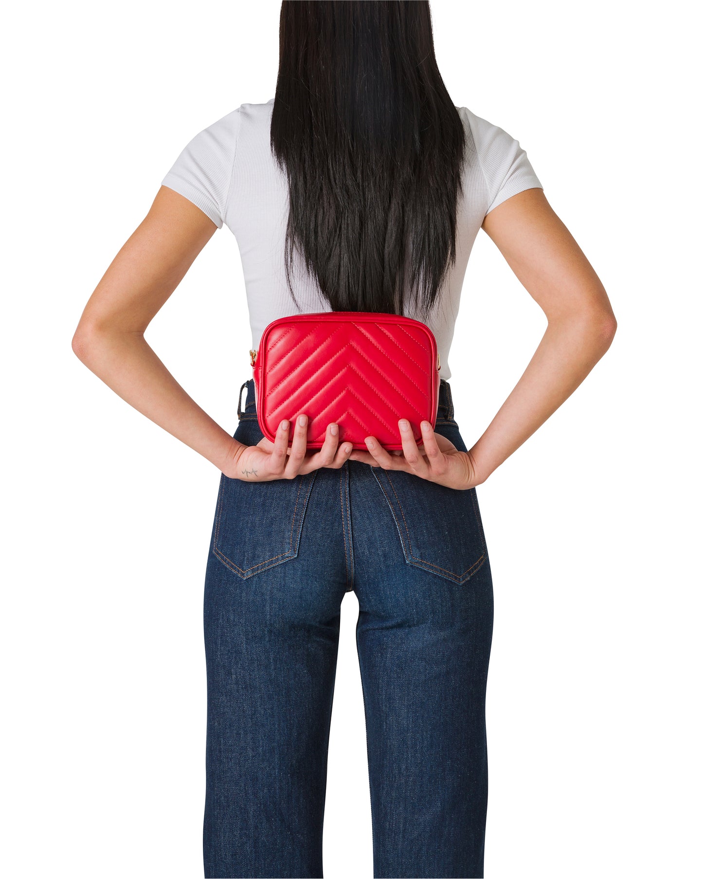 Borsa Donna a Tracolla, In Vera Pelle Trapuntata, Made in Italy, Modello Lola Parubi Borse - vista 59