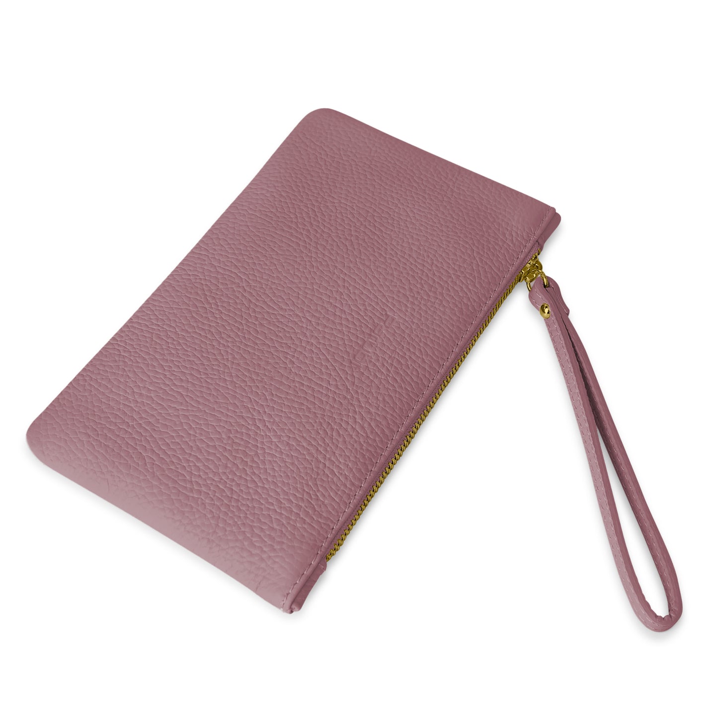 Pochette Donna a Mano, In Vera Pelle, Made in Italy, Modello Aura Parubi - vista 235