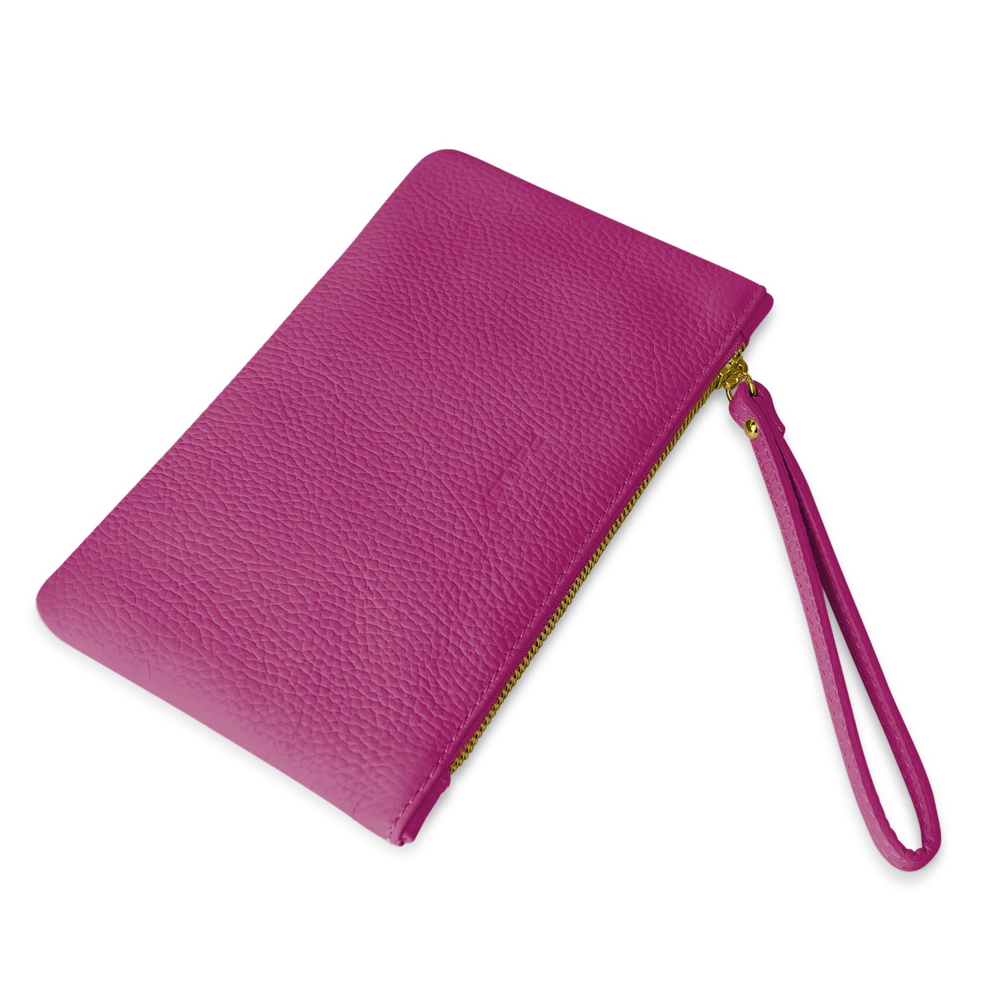 Pochette Donna a Mano, In Vera Pelle, Made in Italy, Modello Aura Parubi - vista 109