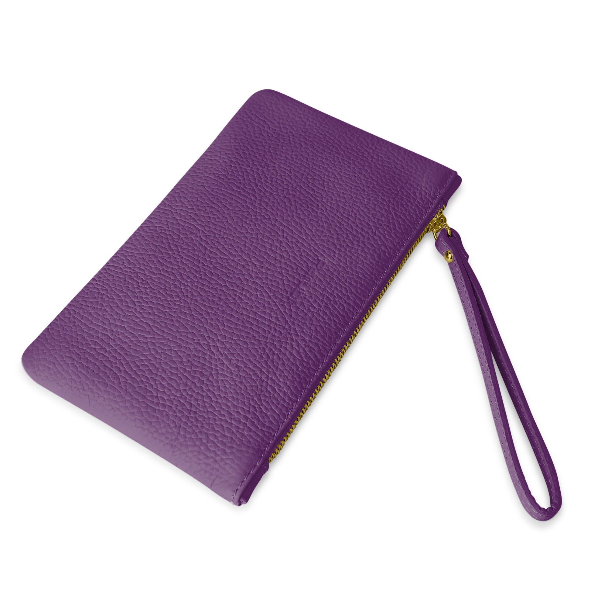 Pochette Donna a Mano, In Vera Pelle, Made in Italy, Modello Aura Parubi - vista 18