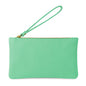 Pochette Donna a Mano, In Vera Pelle, Made in Italy, Modello Aura Parubi Verde Acqua - vista 64