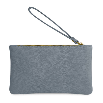 Pochette Donna a Mano, In Vera Pelle, Made in Italy, Modello Aura Parubi - vista 163