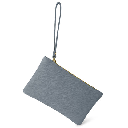 Pochette Donna a Mano, In Vera Pelle, Made in Italy, Modello Aura Parubi - vista 164