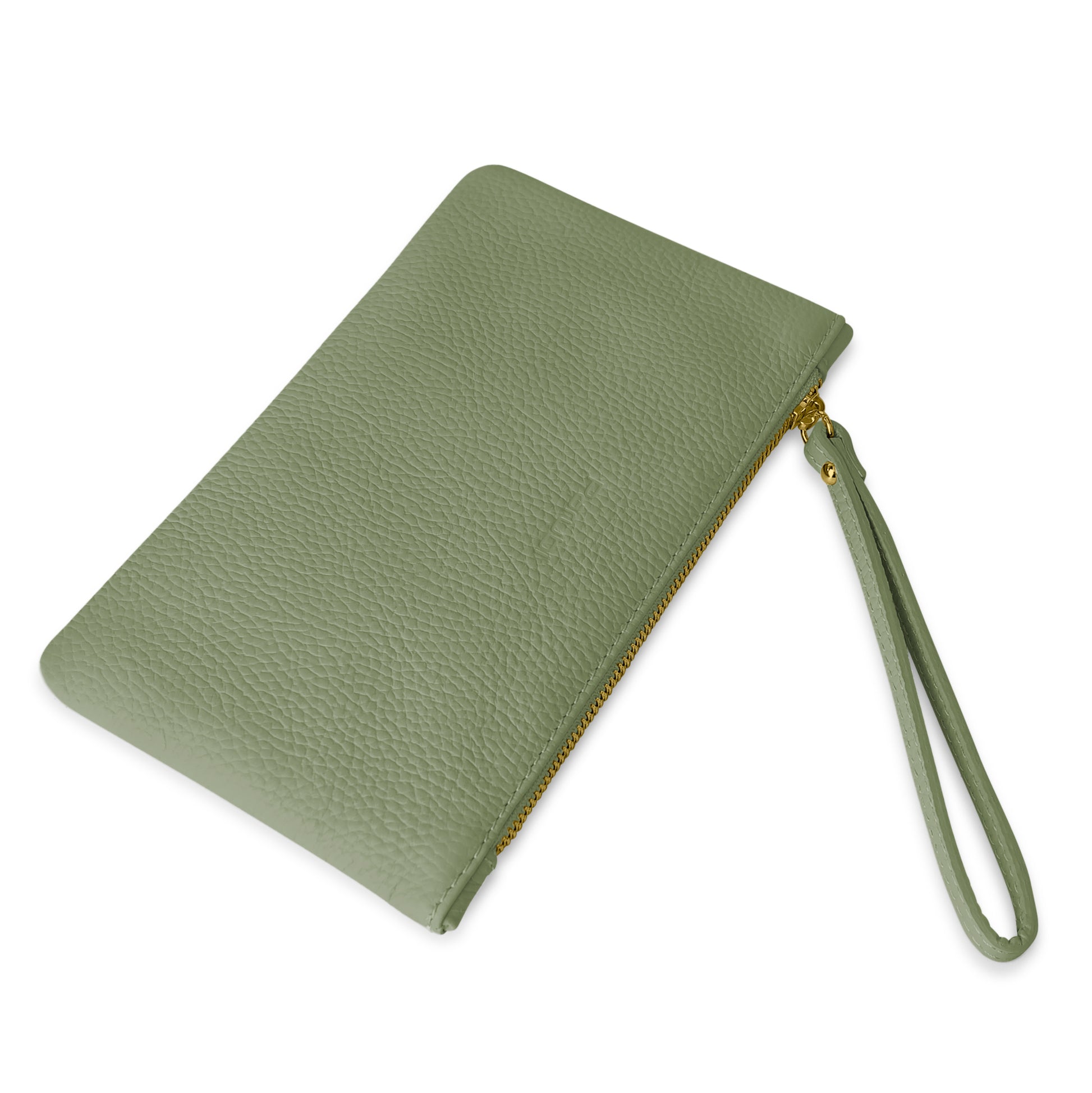 Pochette Donna a Mano, In Vera Pelle, Made in Italy, Modello Aura Parubi - vista 81