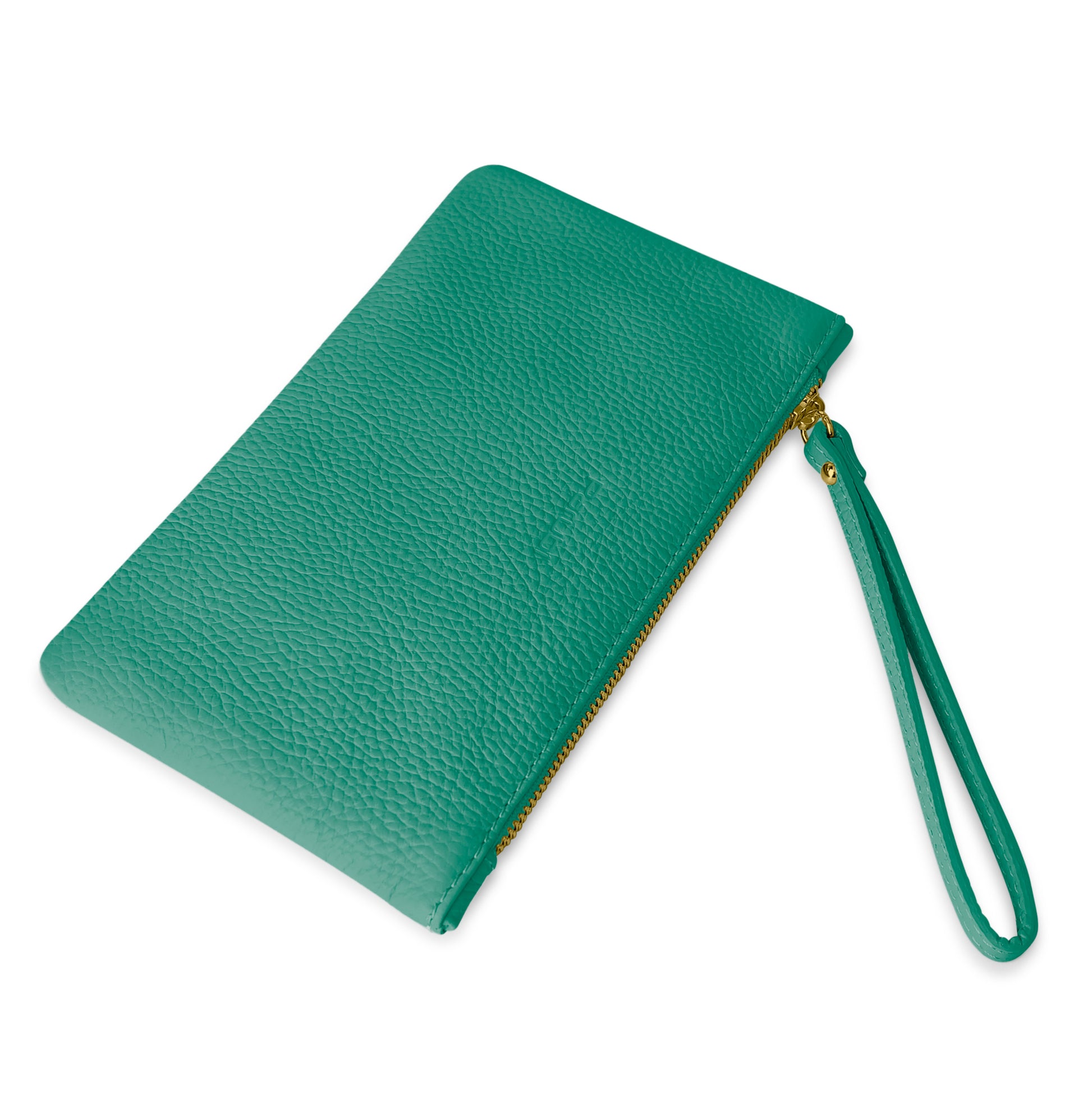 Pochette Donna a Mano, In Vera Pelle, Made in Italy, Modello Aura Parubi - vista 88