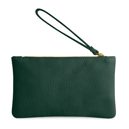 Pochette Donna a Mano, In Vera Pelle, Made in Italy, Modello Aura Parubi - vista 72