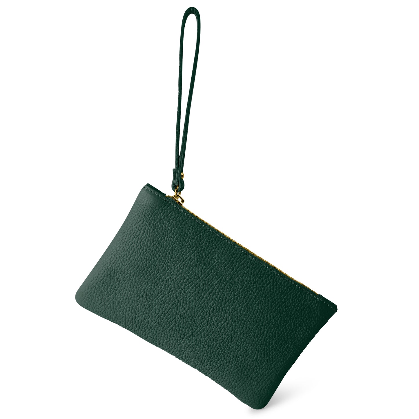 Pochette Donna a Mano, In Vera Pelle, Made in Italy, Modello Aura Parubi - vista 73