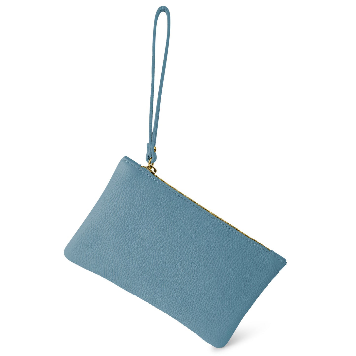 Pochette Donna a Mano, In Vera Pelle, Made in Italy, Modello Aura Parubi - vista 199