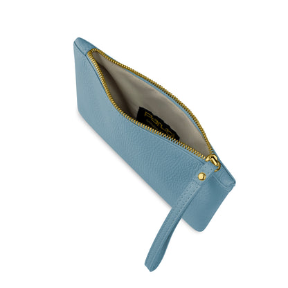 Pochette Donna a Mano, In Vera Pelle, Made in Italy, Modello Aura Parubi - vista 201