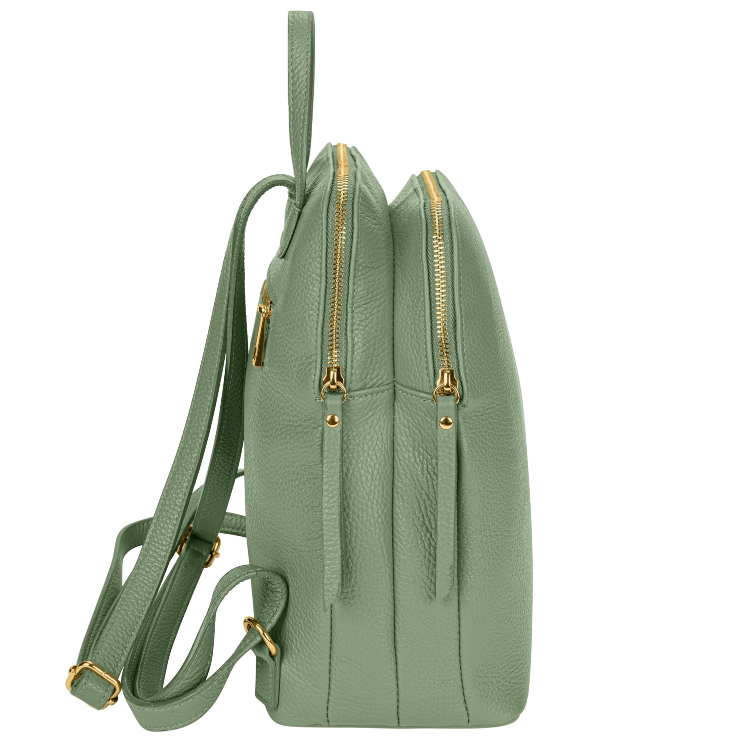 Zaino Donna, In Vera Pelle Morbida, Made in Italy, Modello Olivia Parubi - vista 43