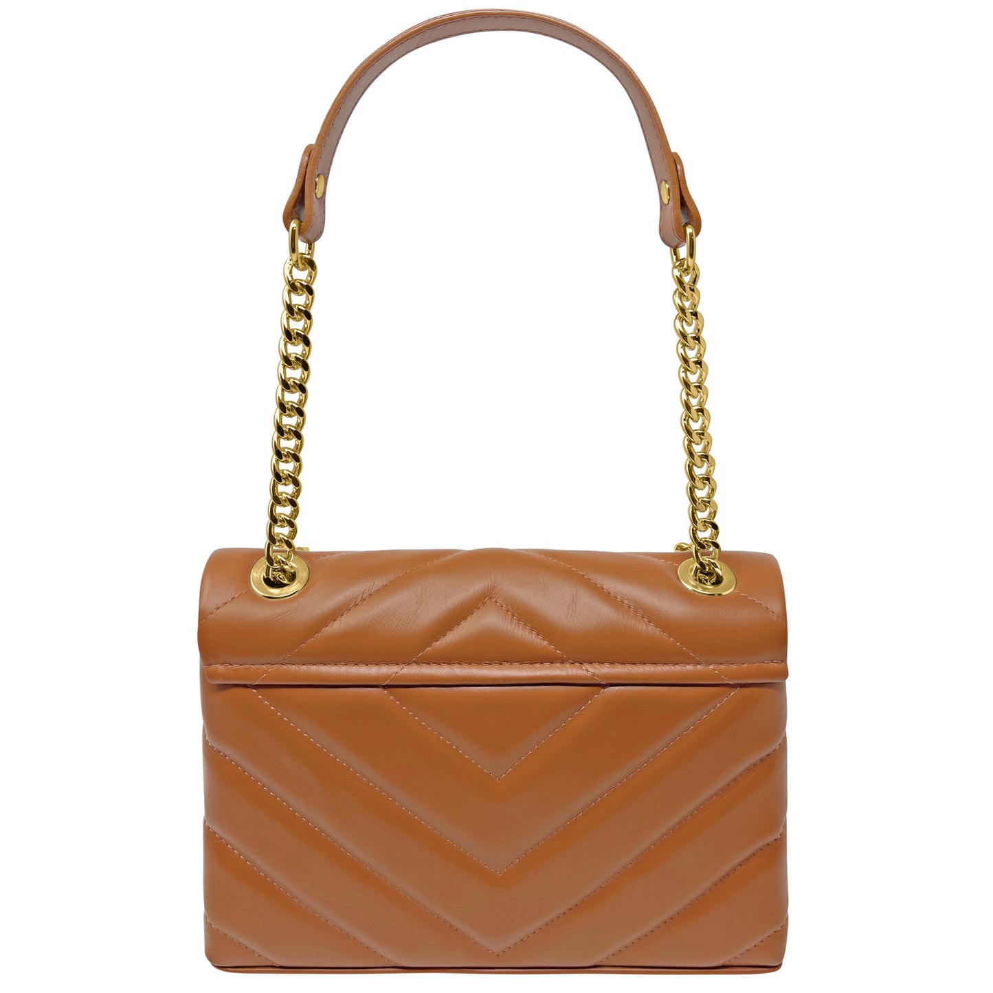 Borsa Donna a Tracolla e Spalla, In Vera Pelle Trapuntata, Made in Italy, Modello Elda Parubi Borse - vista 63