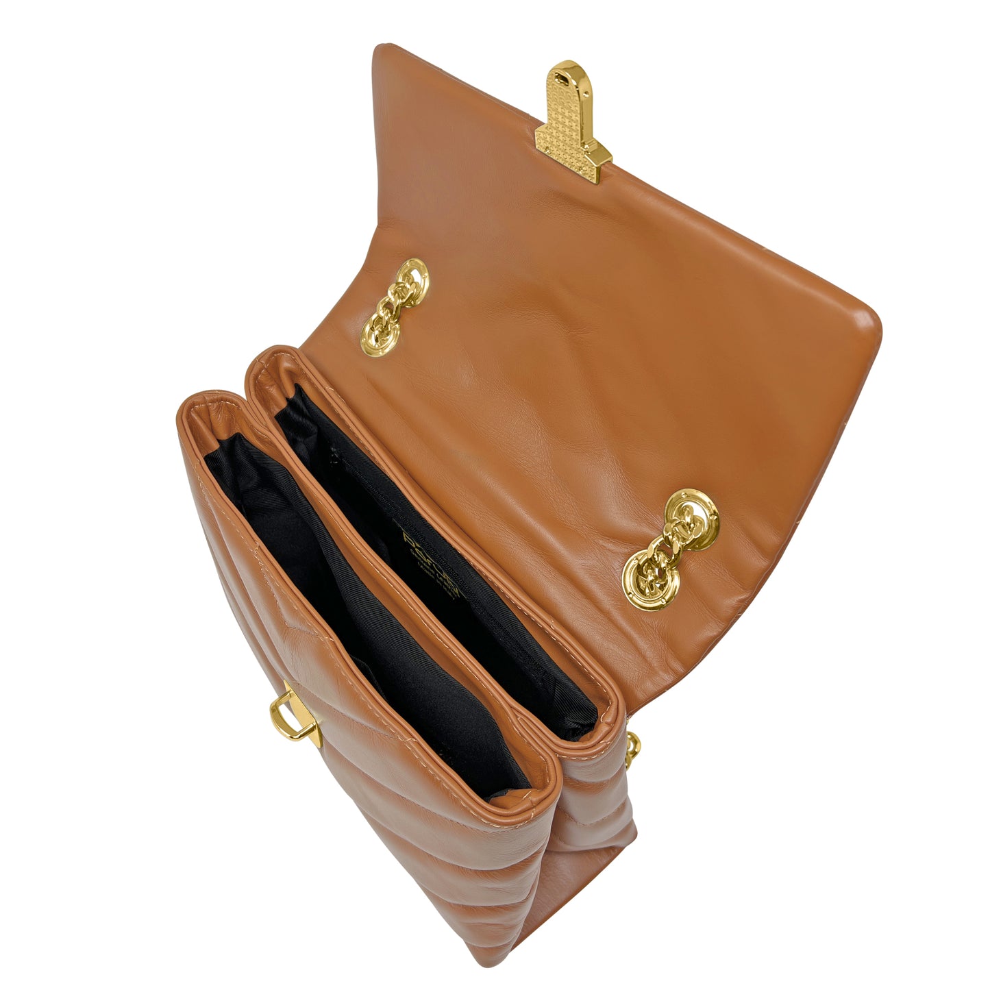 Borsa Donna a Tracolla e Spalla, In Vera Pelle Trapuntata, Made in Italy, Modello Elda Parubi Borse - vista 64