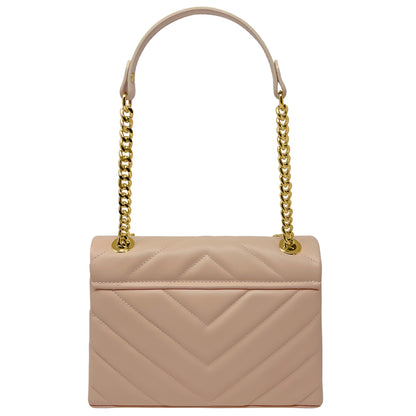 Borsa Donna a Tracolla e Spalla, In Vera Pelle Trapuntata, Made in Italy, Modello Elda Parubi Borse - vista 99