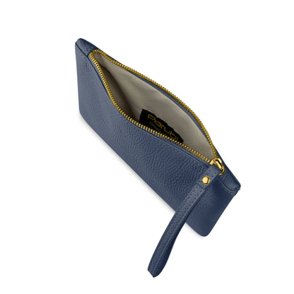Pochette Donna a Mano, In Vera Pelle, Made in Italy, Modello Aura Parubi - vista 61