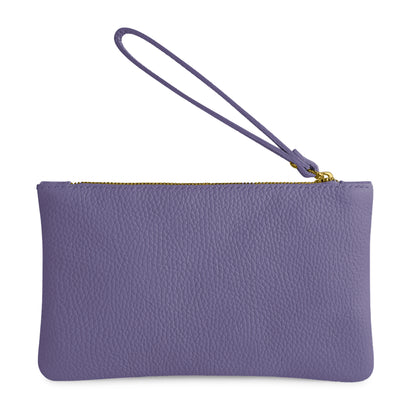 Pochette Donna a Mano, In Vera Pelle, Made in Italy, Modello Aura Parubi - vista 212