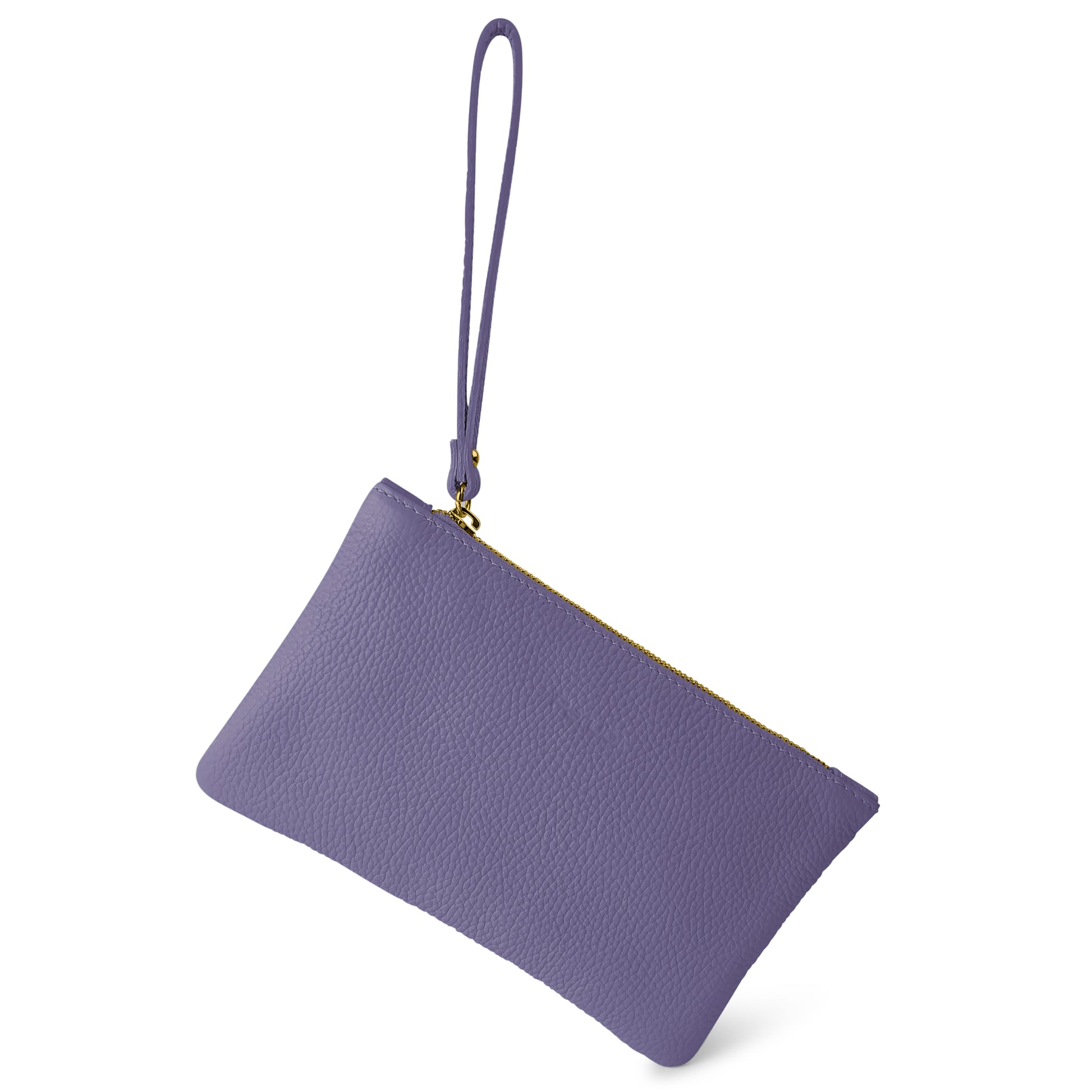 Pochette Donna a Mano, In Vera Pelle, Made in Italy, Modello Aura Parubi - vista 213